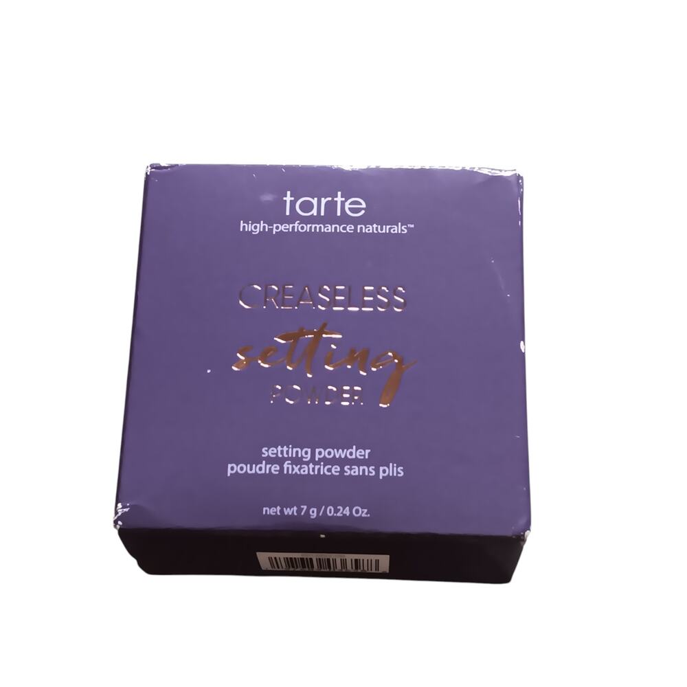 New in Box Tarte Creaseless Setting & Brightening Powder in Translucent - Picture 5 of 14